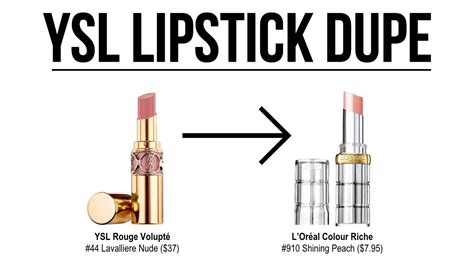 ysl lip gloss dupe|ysl lip gloss volupte.